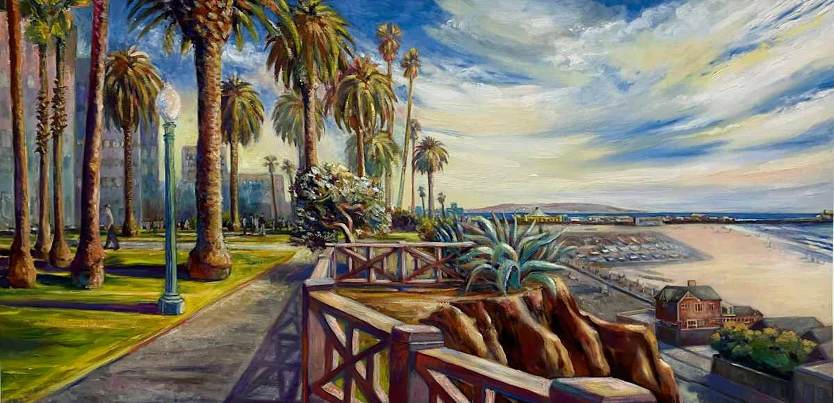 April Skies by Sally Lamb 