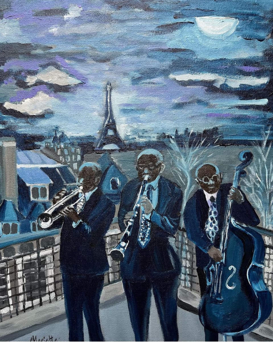 Paris Blues by Mariette Artine 