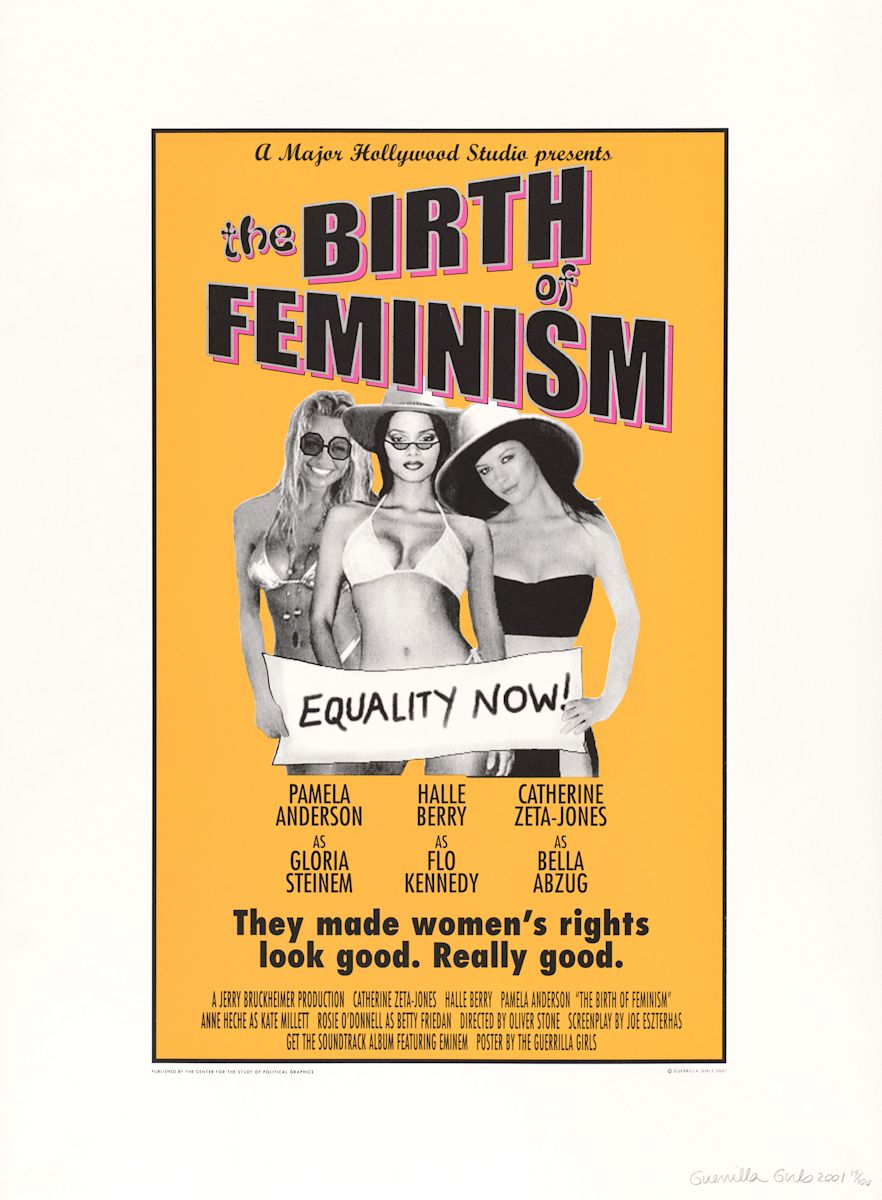 The Birth of Feminism, Center for the Study of Political Graphics (CSPG) by Guerrilla Girls 