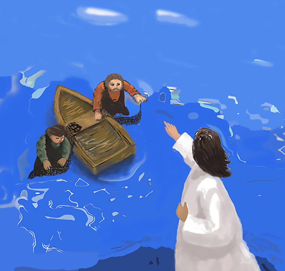Calling of Peter by Sunhee Joo, Image 1.