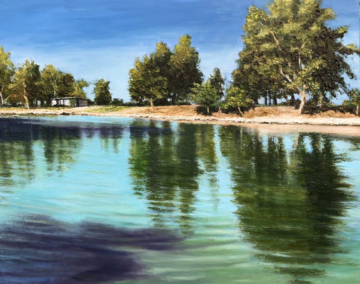 Rancho Simi Pond by Linh Cam 