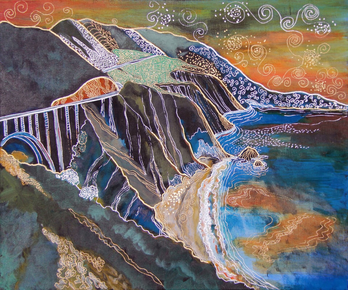 Sunset Over Big Sur and PCH by Gideon Cohn 