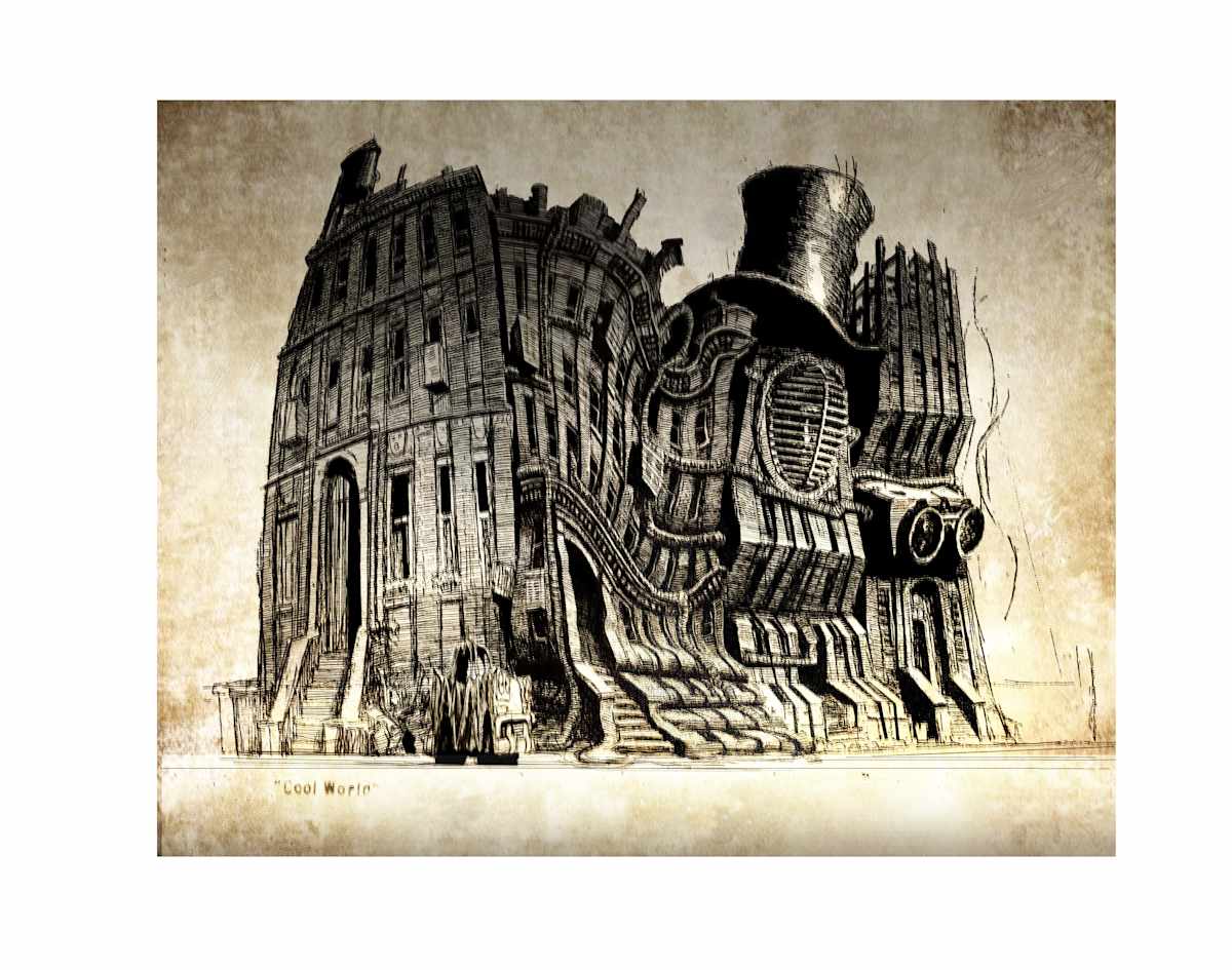 Cool World Sketch by Barry Jackson 