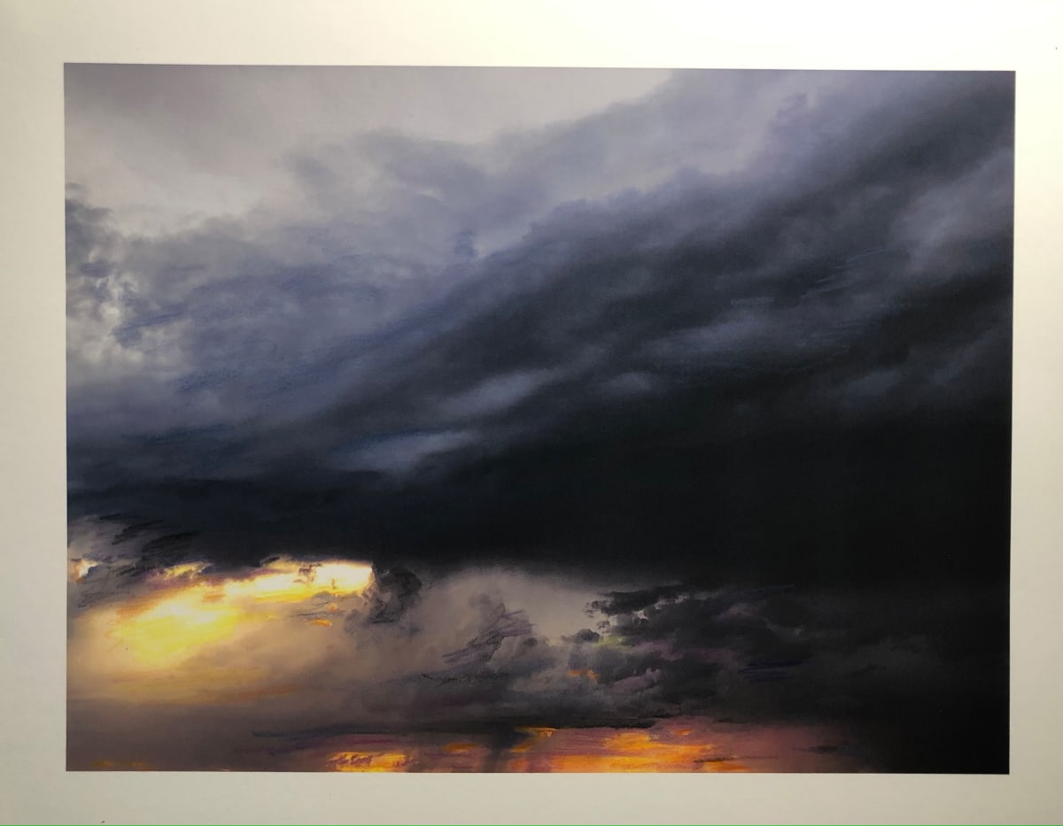 Dark October Sky by Rhonda Burton 