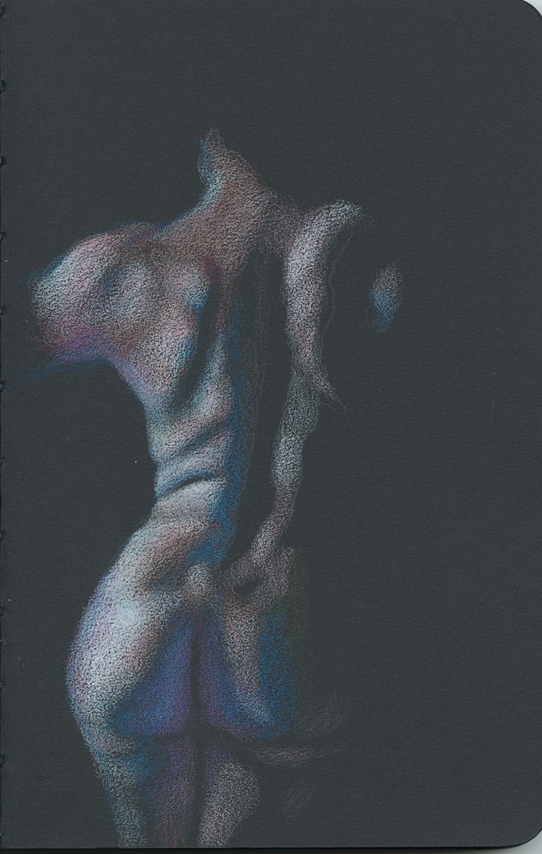 029. Body Emerging (3)(2021) - $400 by David Stewart Klein 