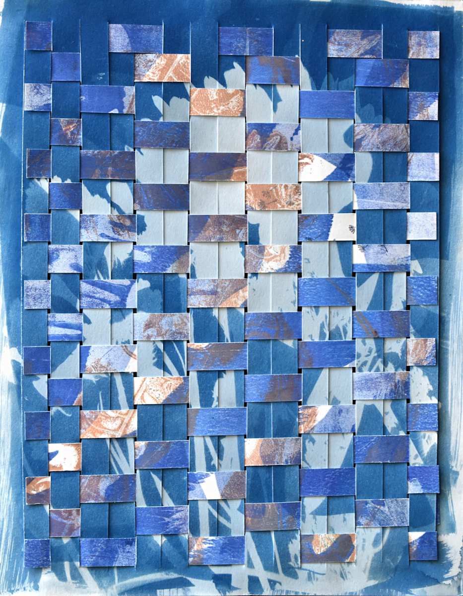 Weaving by Karen Fiorito 