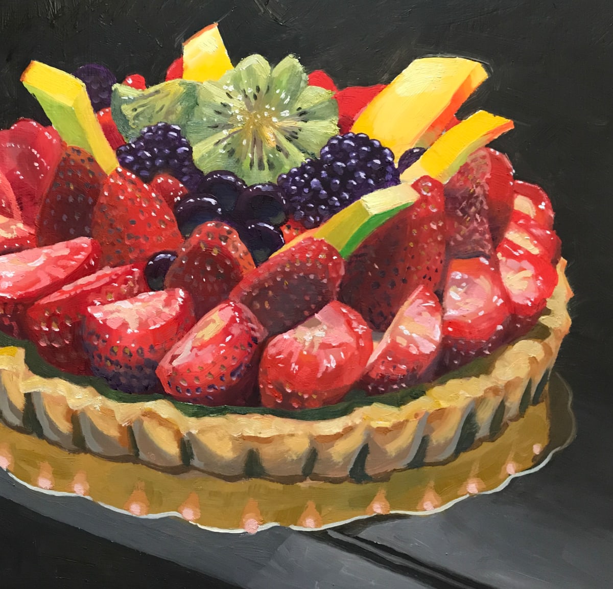 Fruit Tart by Ernie Marjoram 