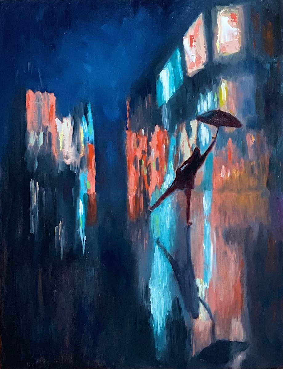 Dancing Through the Urban Storm by Oana Gamlowski 