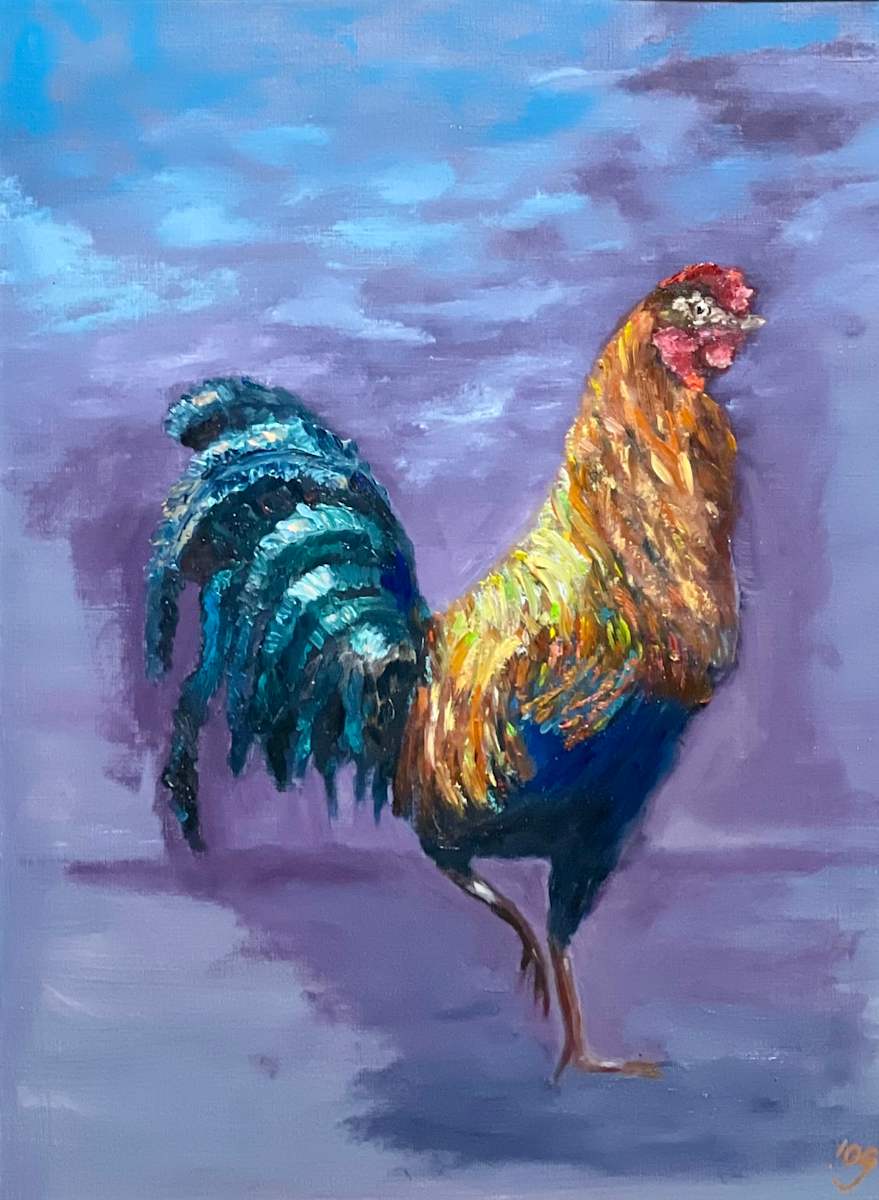 Big Island Fowl Parade by Oana Gamlowski 