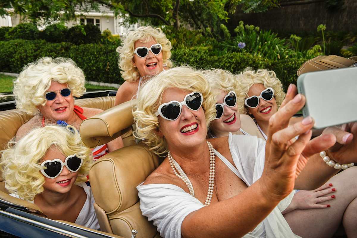 Car Full of Marilyns! by Amy Gaskin 