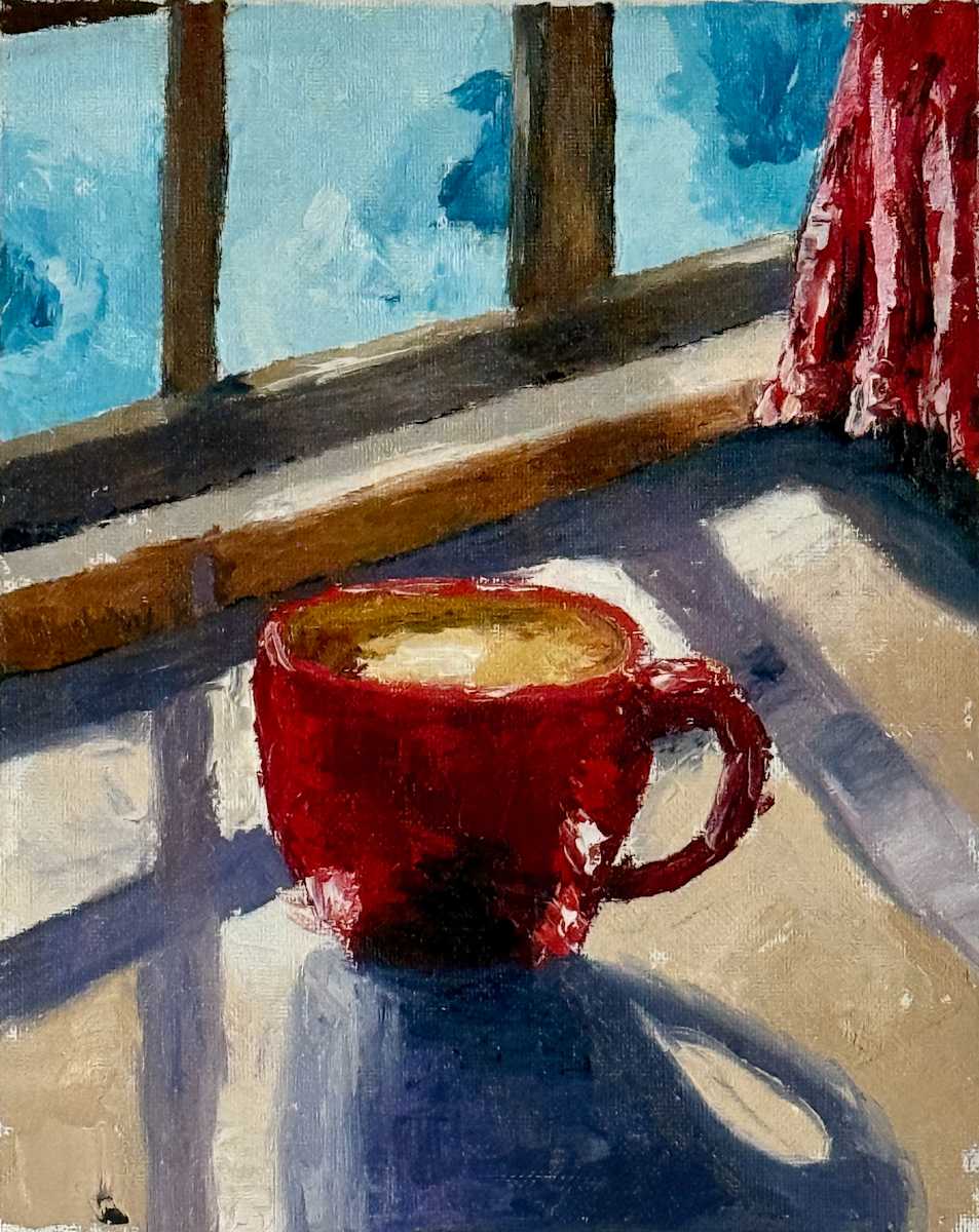Hello, Good Coffee by Oana Gamlowski by California Art League, Image 1.