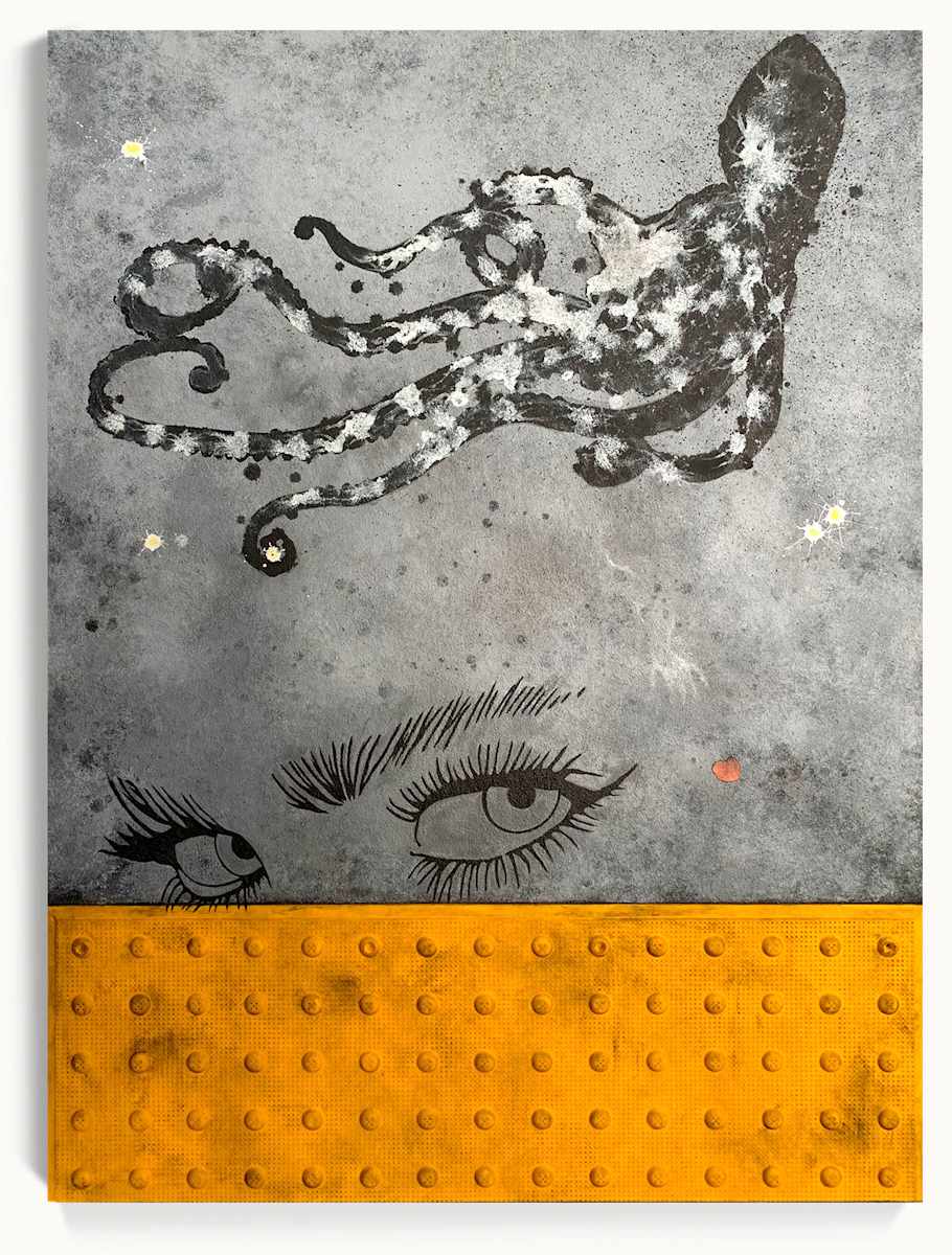 I spy with my little eye...an octopus by Lana Shmulevich 