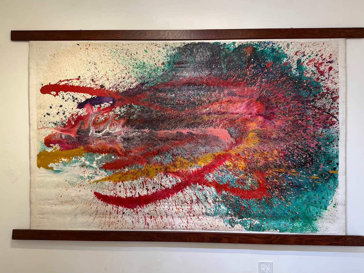 Fighting Fish (1978) by Gary Polonsky, Image 1.