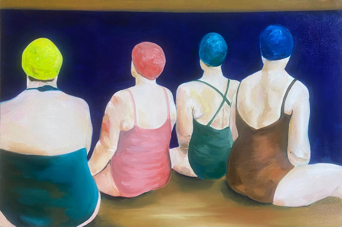 Four in Conversation by Kathryn Pitt, Image 1.