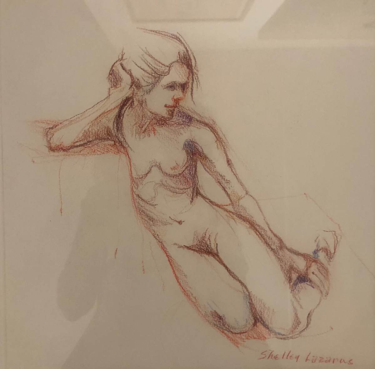Posed Nude by Shelley Lazarus 