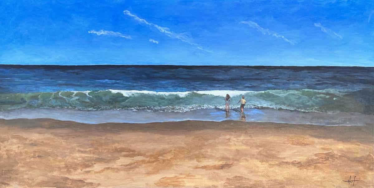 Beach Day by Lorna Herf 