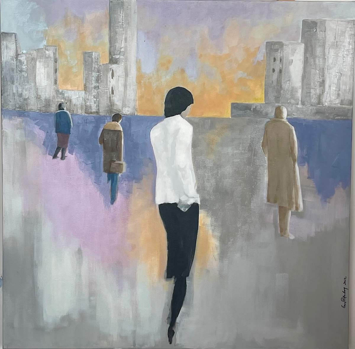 The City Scape Series by Emil Rutenberg 