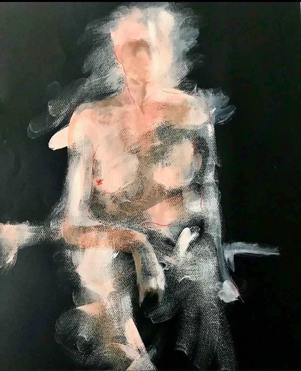 Seated Female II by Emil Rutenberg, Image 1.