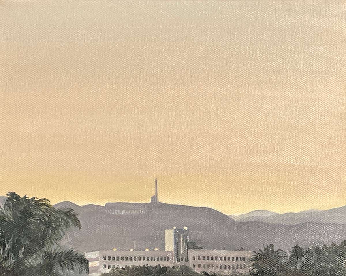 Hollywood Views; La Brea and San Vicente by Emily Wallerstein 