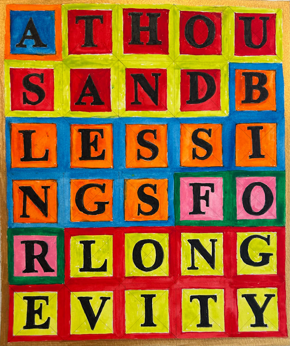 1,000 Blessings by David Lang, Image 1.