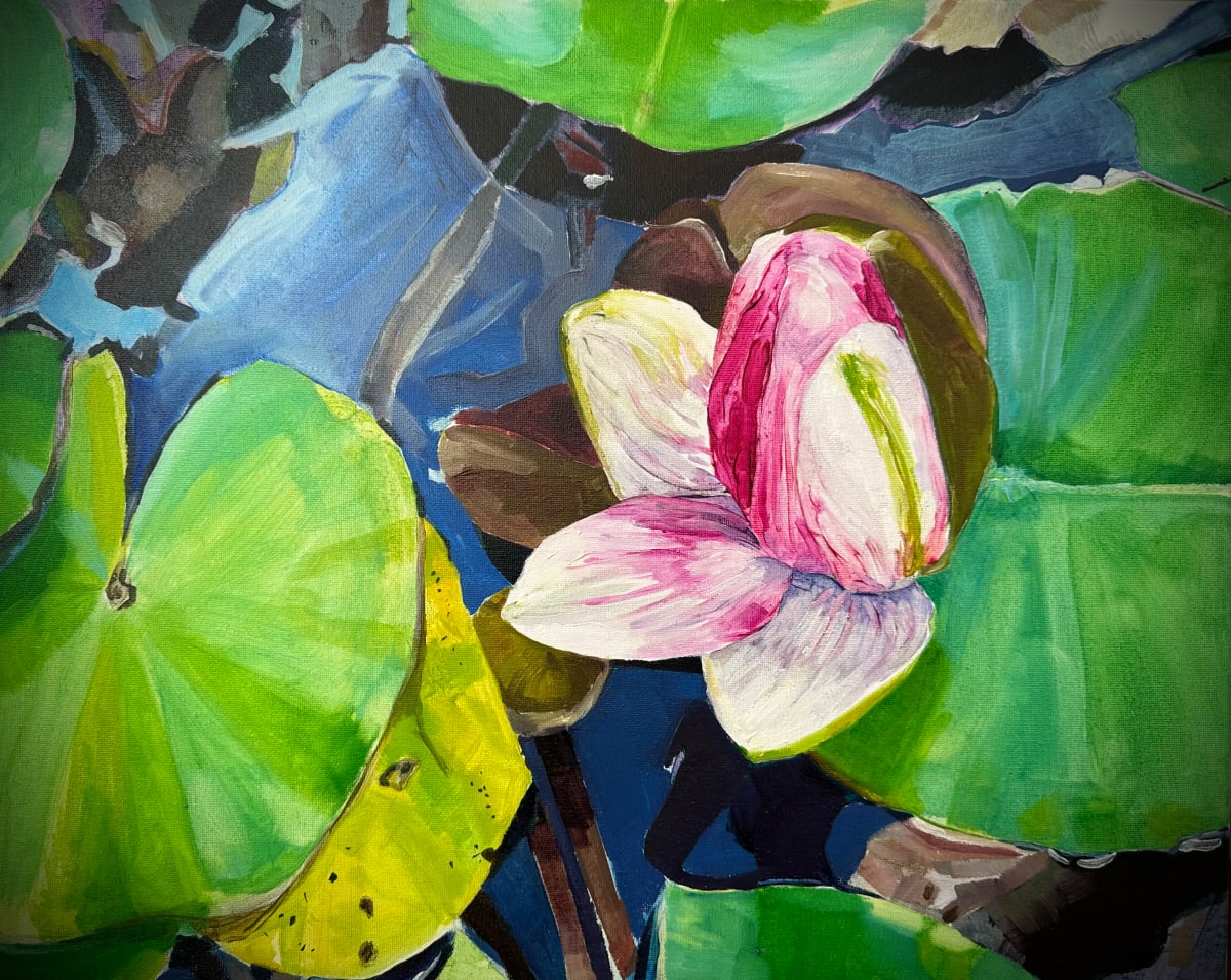 Caltech Waterlily 3 by Jackie Goldberg 