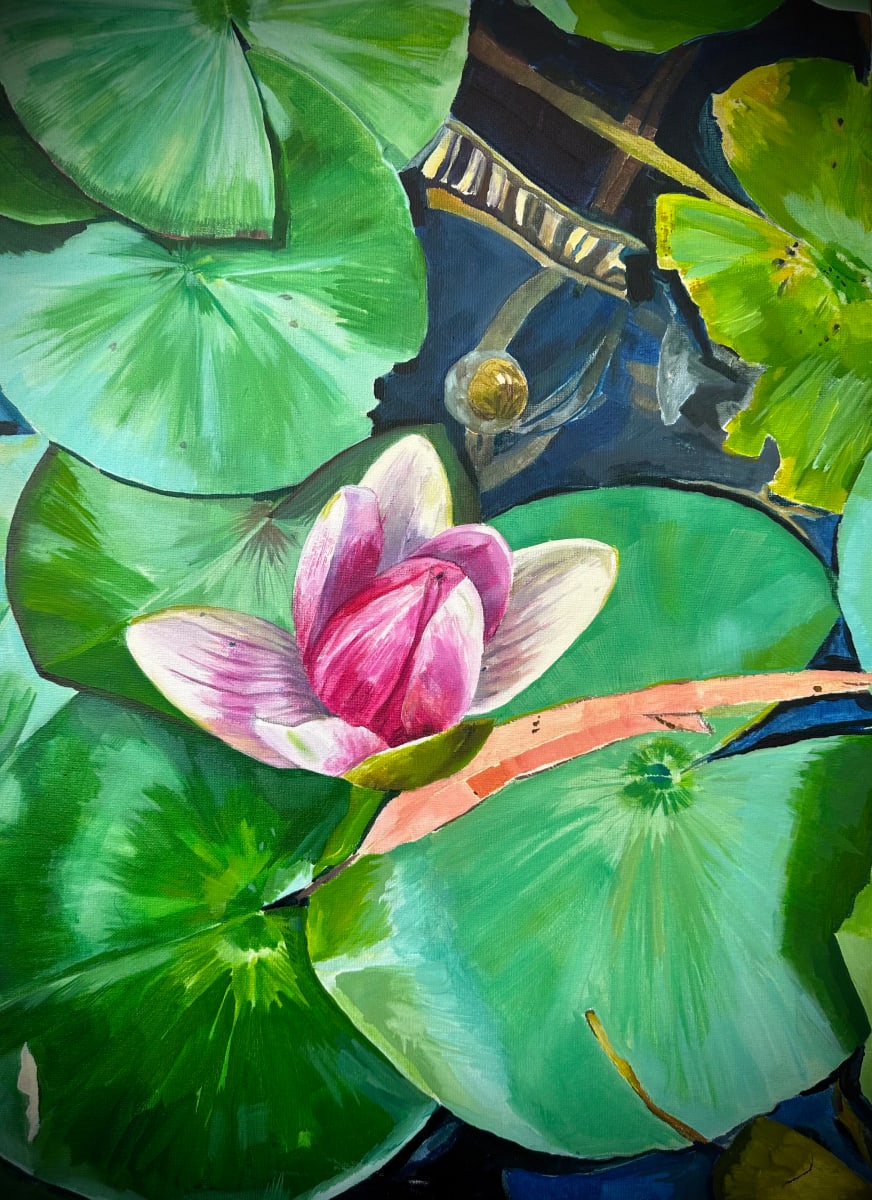 Caltech Waterlily 4 by Jackie Goldberg, Image 1.
