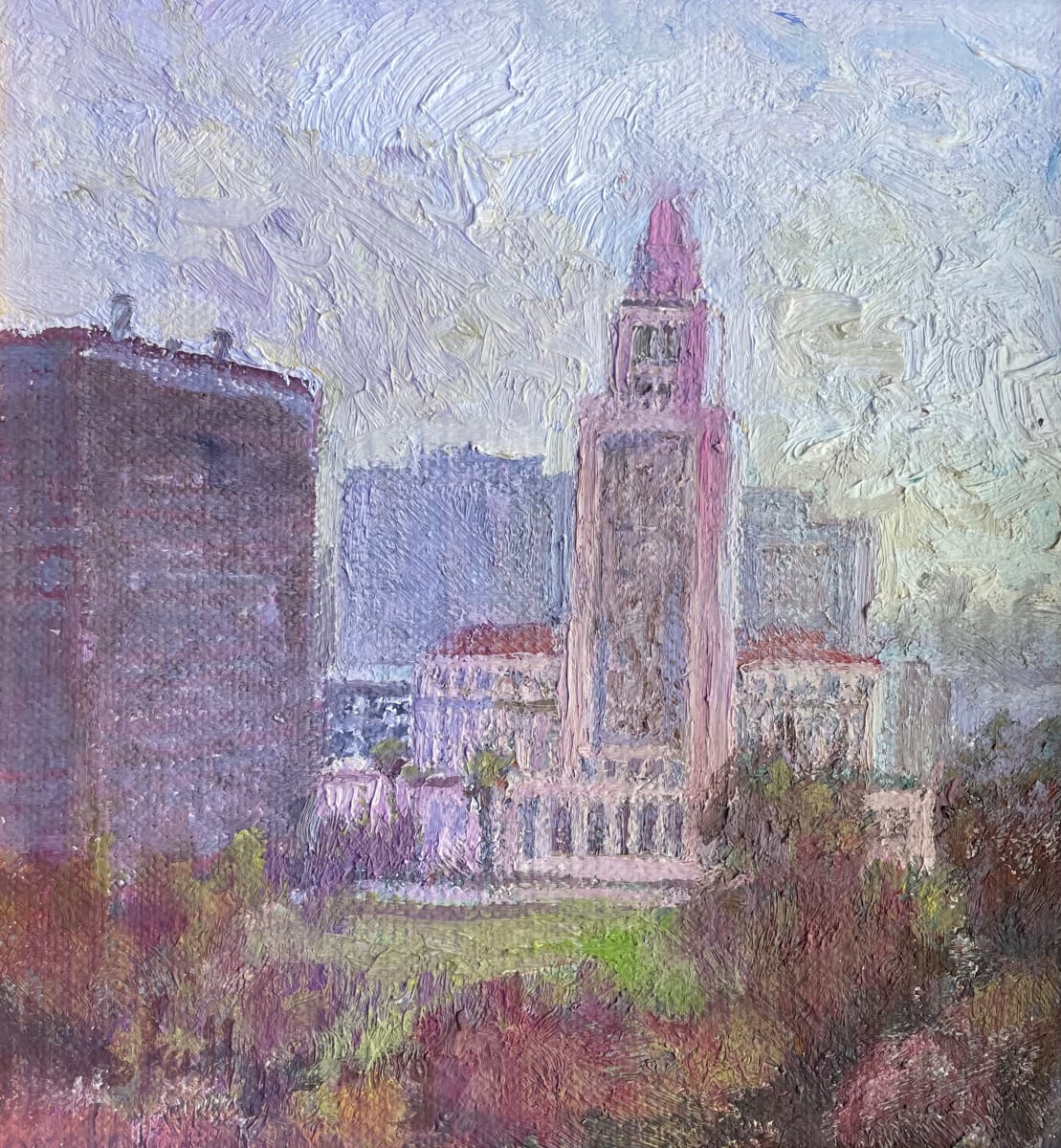 LA City Hall by Joan Horsfall Young 