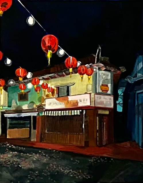 Wearing Apparel (Chinatown with M, 2) by Jackie Goldberg 
