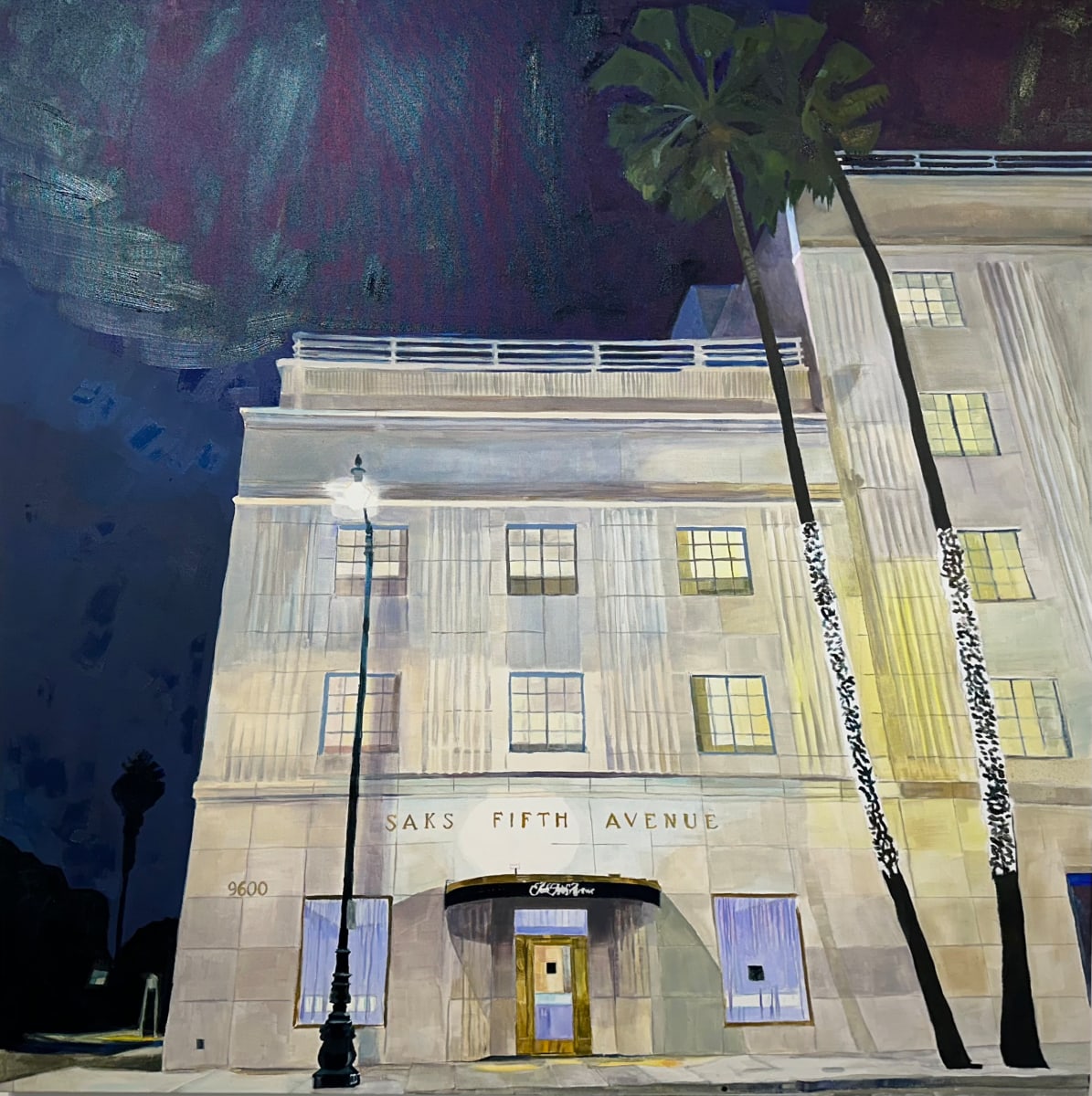 Saks at Night by Jackie Goldberg, Image 2.
