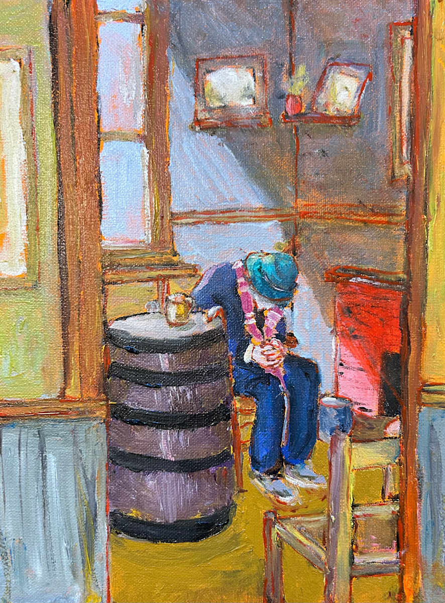 Man in Pub, Dublin by David Lang, Image 1.