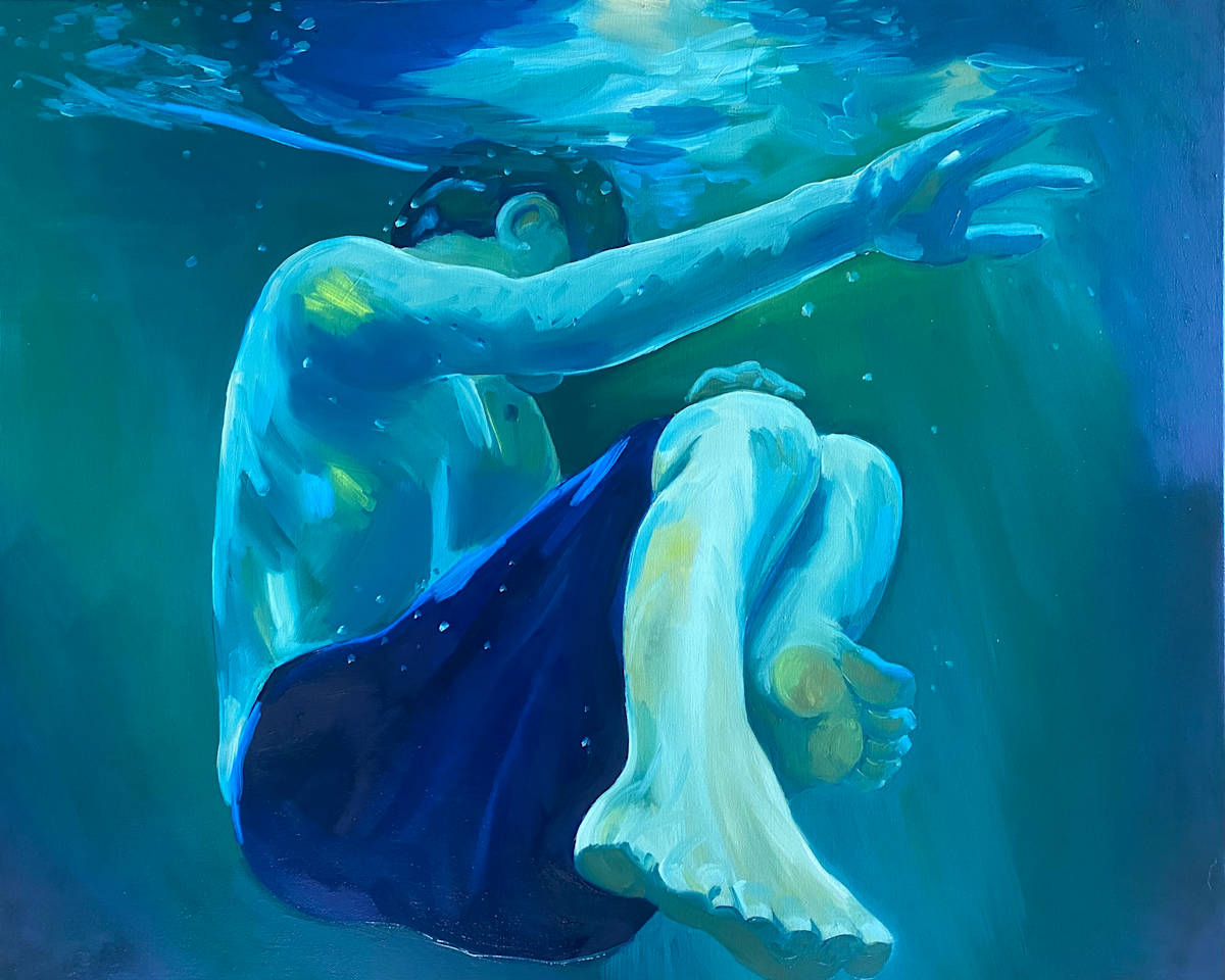Boy Underwater by Kathryn Pitt, Image 1.