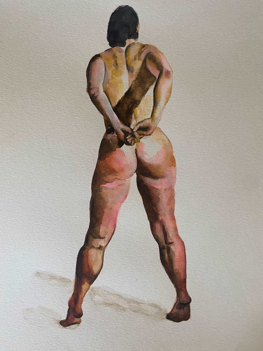 Back Stretch by Kathryn Pitt 