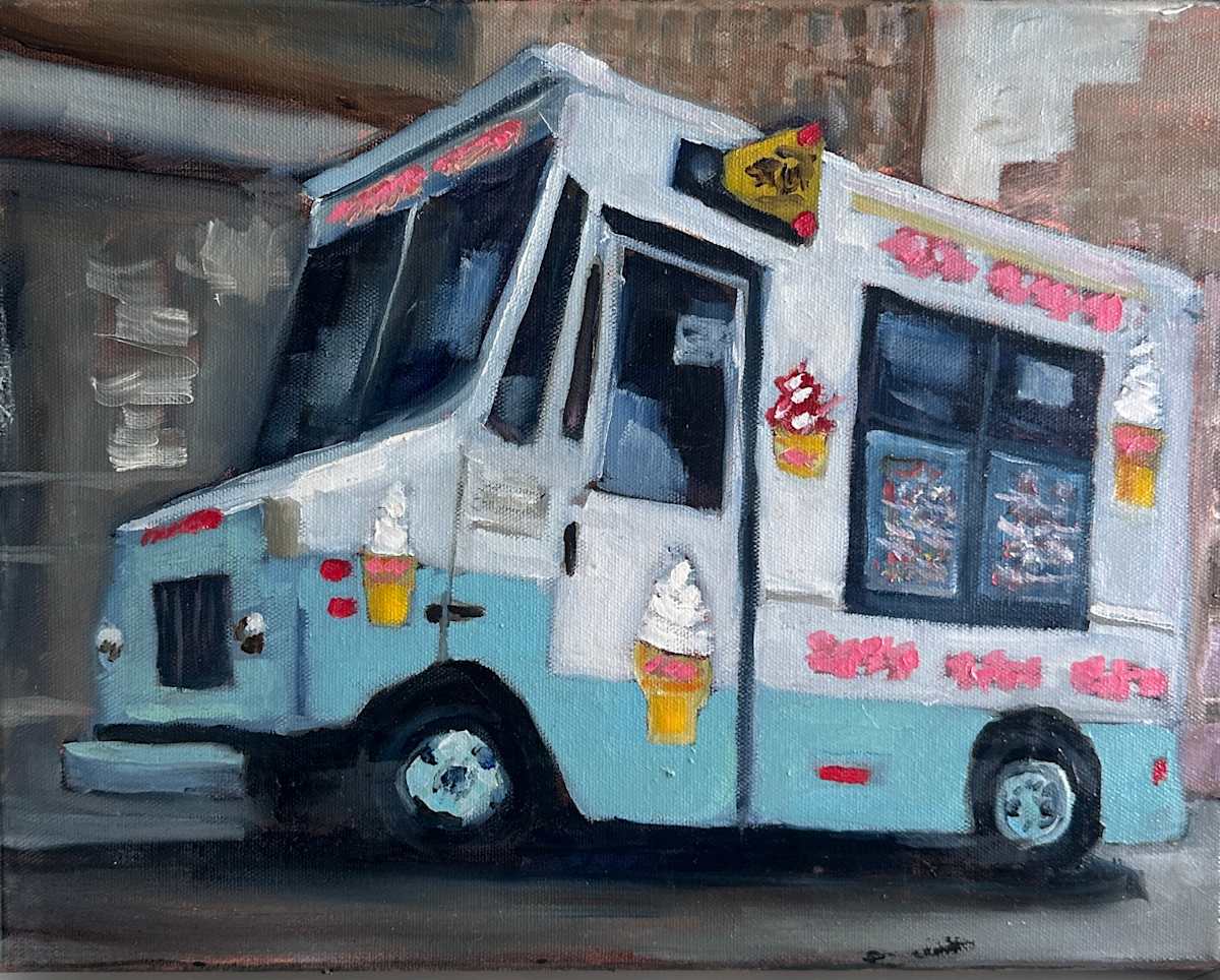 Ice Cream Truck, New York by Robert Zent Chew 
