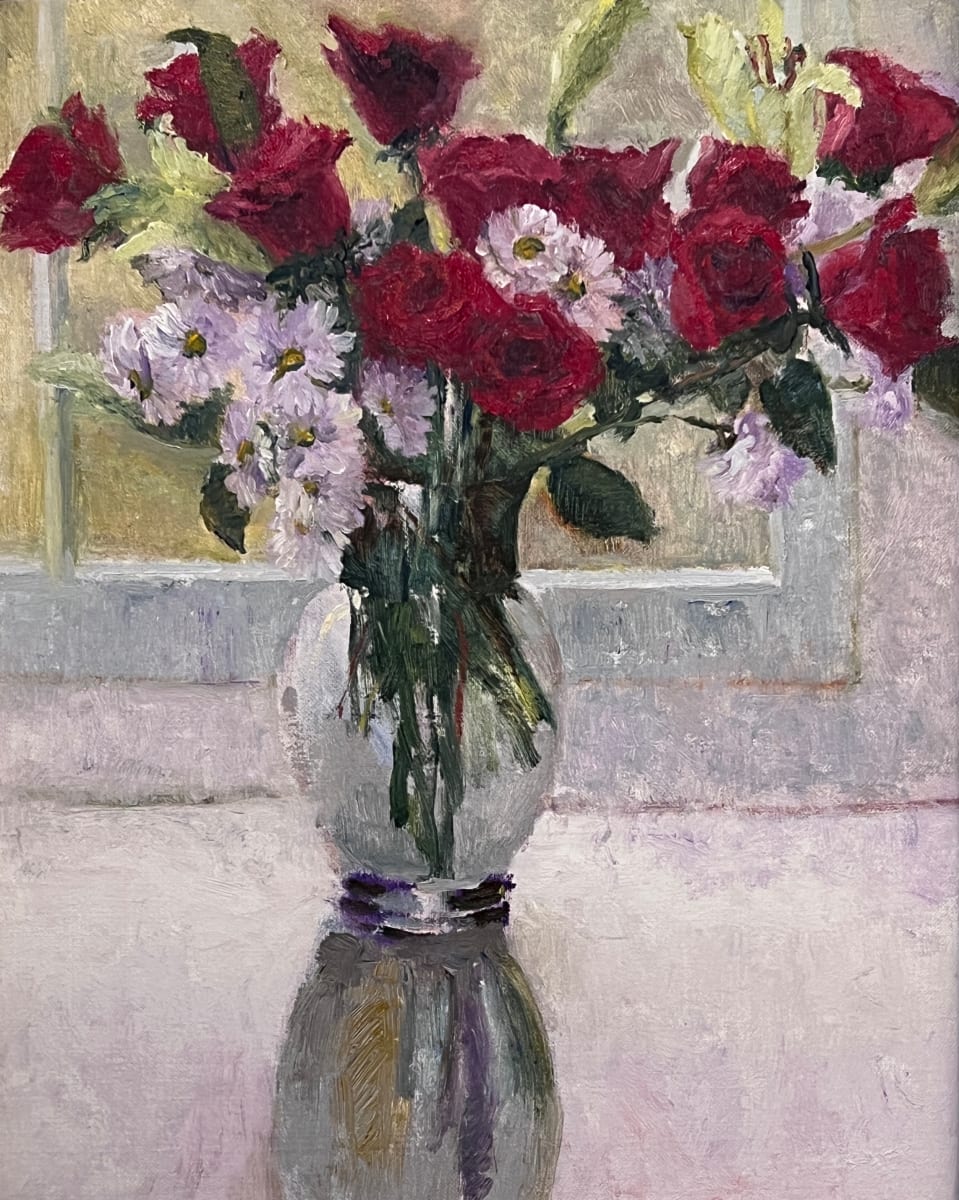 Birthday Flowers by Joan Horsfall Young 