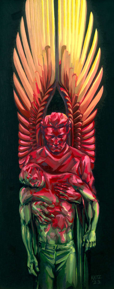 Angel Of The Resurrection by Stefan Kietzman 