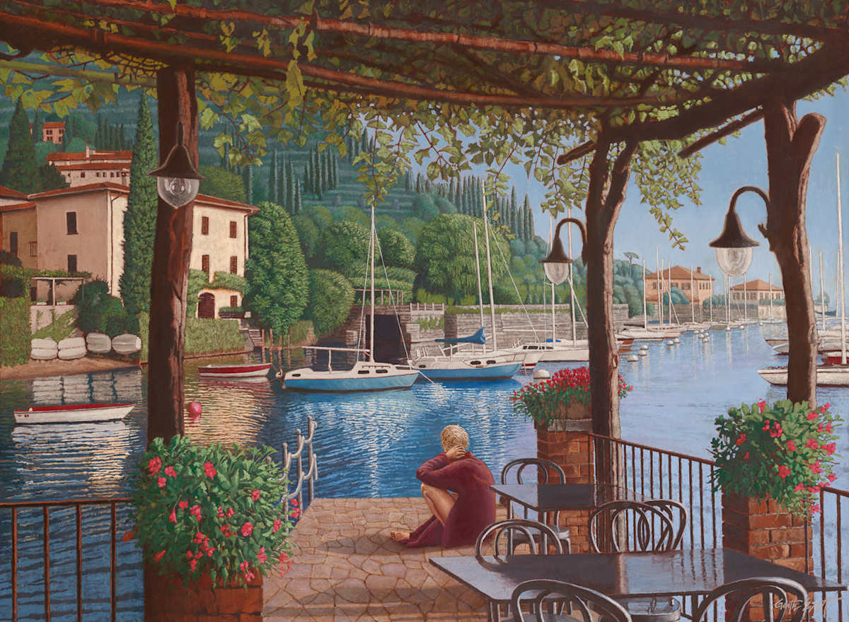 Lake Como Serenity by Garth Everett, Image 1.