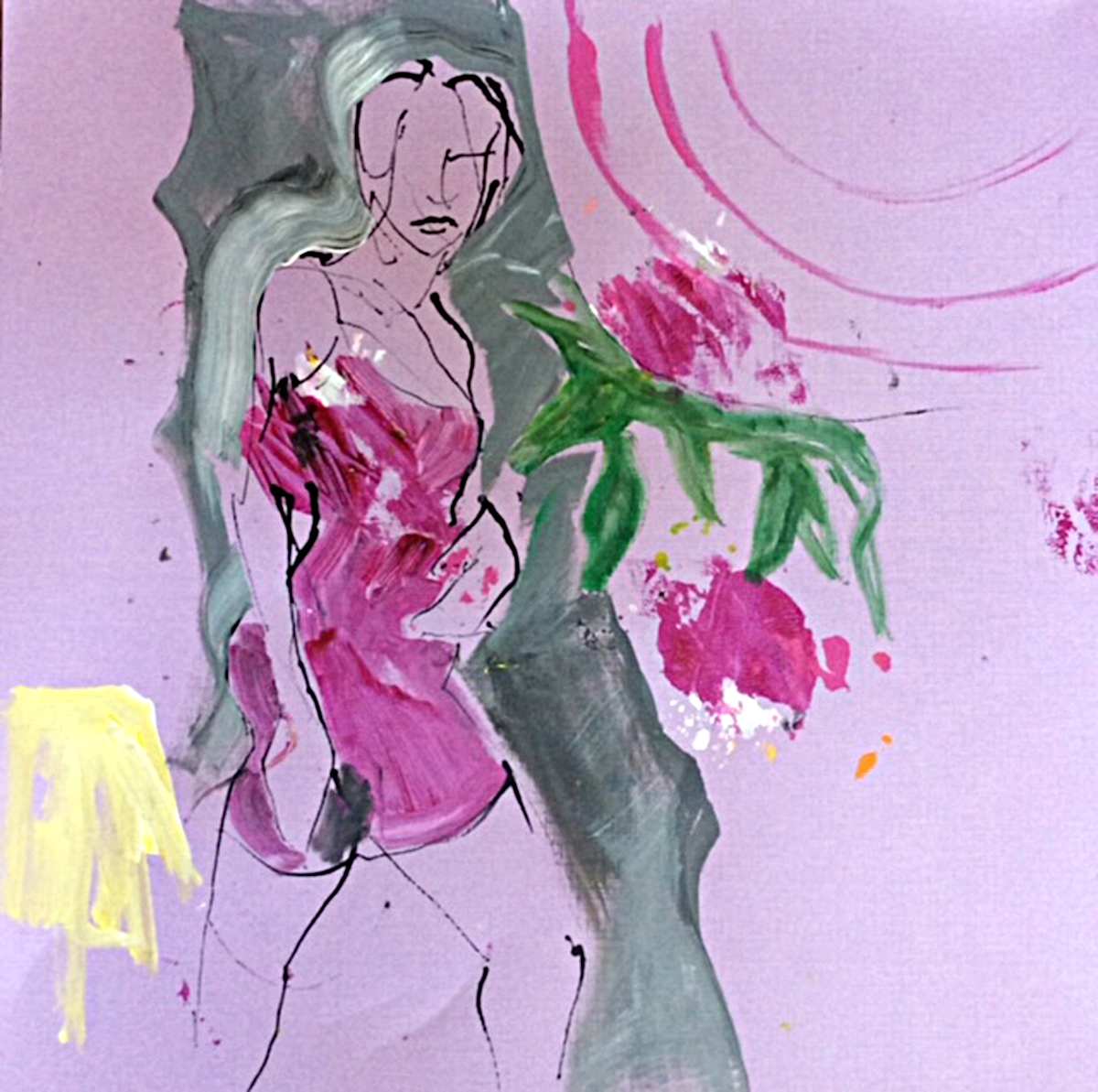 Lavender and Loose by Elyse Wyman 