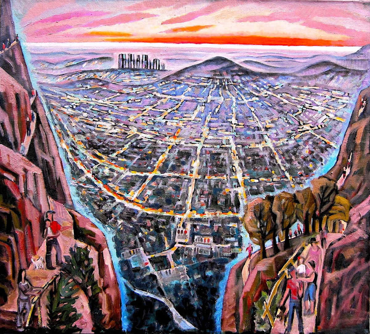 Los Angeles Skyline by Tatiana Grudinina, Image 1.