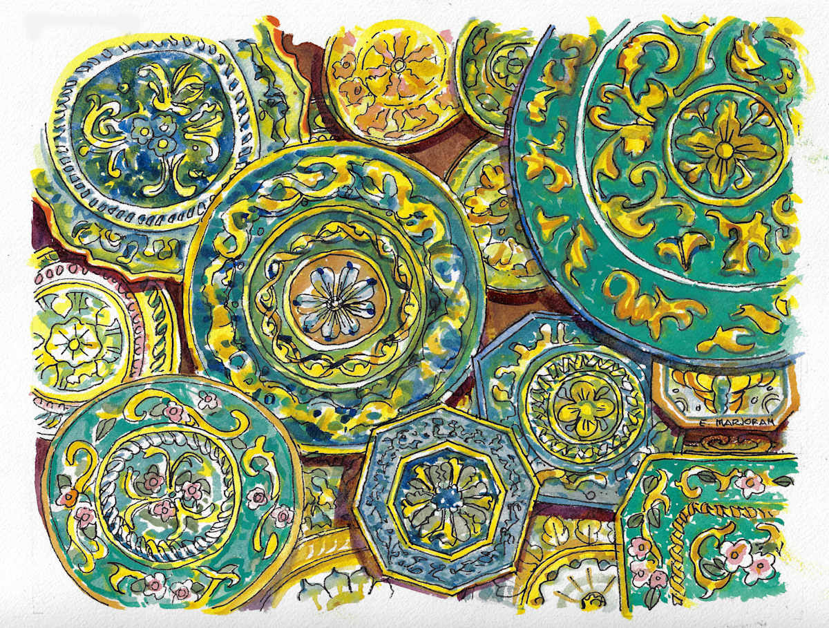 Majolica by Ernie Marjoram 