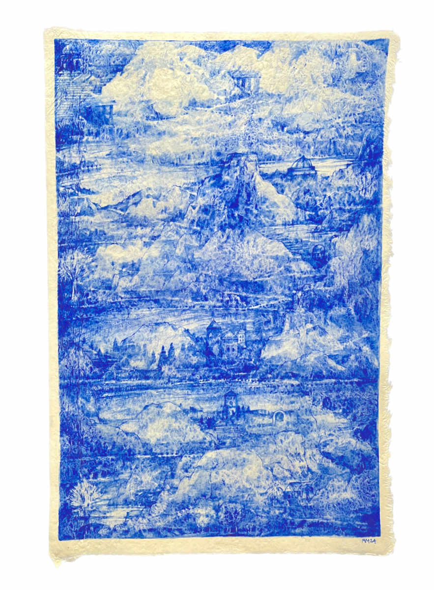 Bluescape #4 by Michael Mantell 