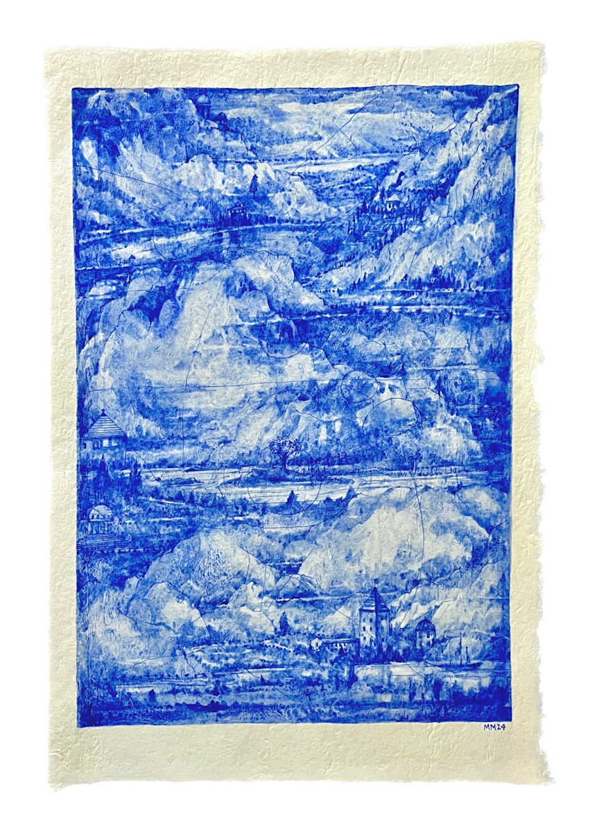 Bluescape #6 by Michael Mantell 