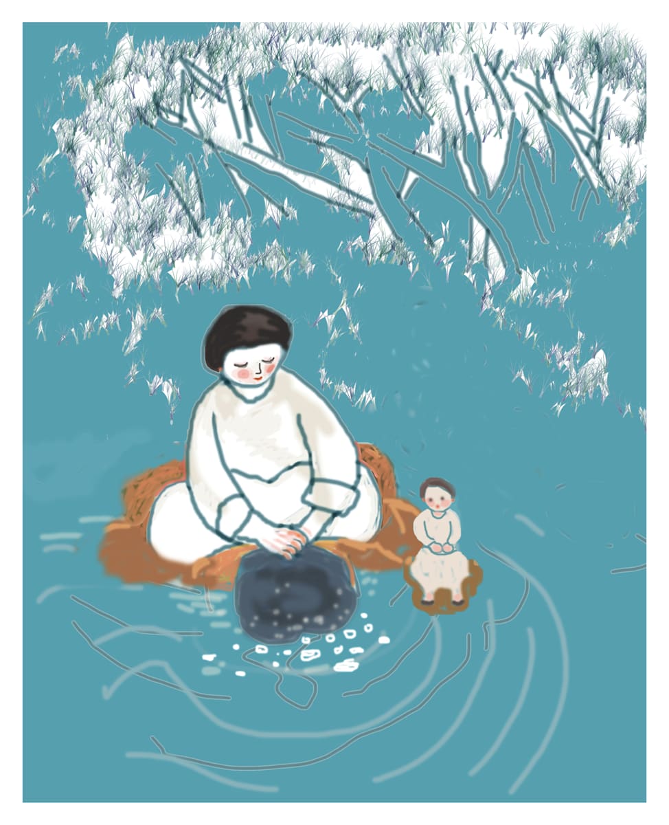 Memory of Mother in the Nature by Sunhee Joo 