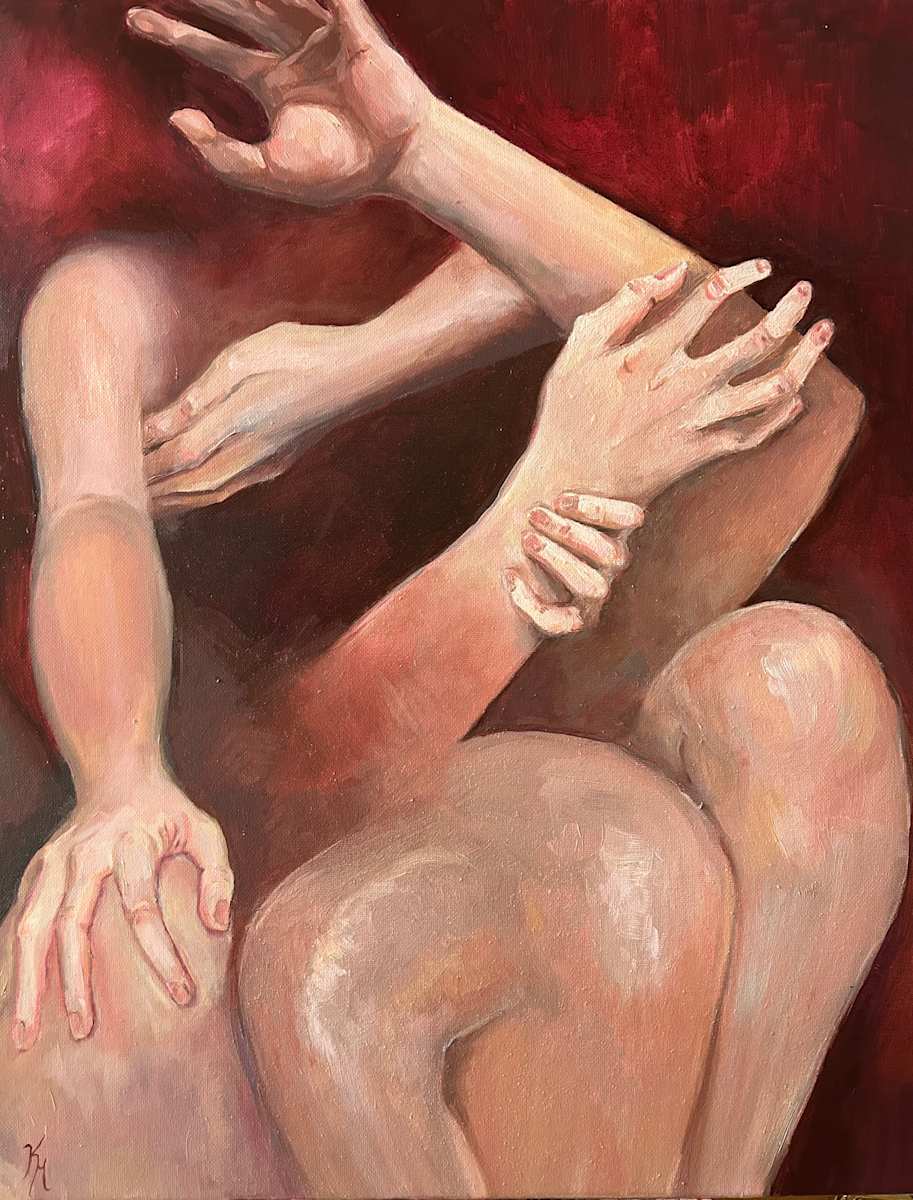 Slanted Finger by Katie Moore 