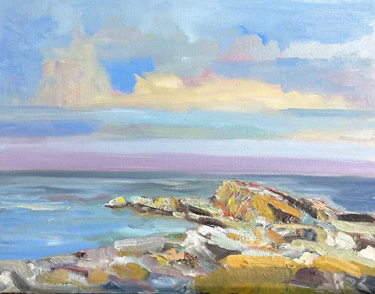 October Coast by Robert Zent Chew, Image 1.