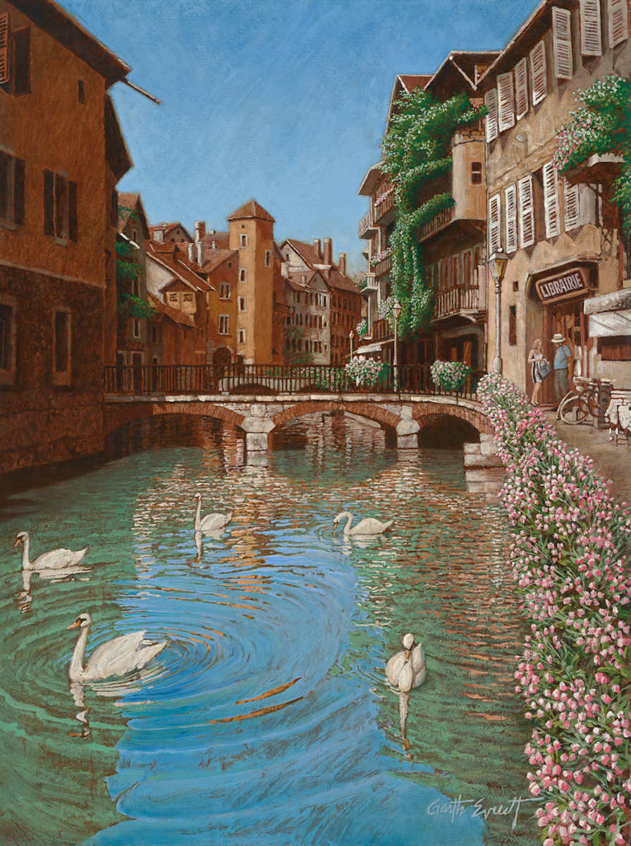 Old Town Annecy by Garth Everett, Image 1.