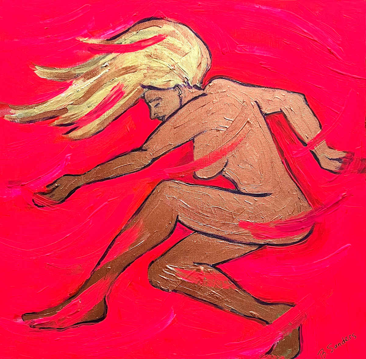 I SHALL REFINE YOU IN THE FIRES OF AFFLICTION by Bruce Sanders 