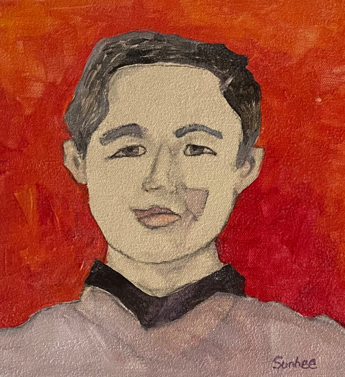 Portrait of A Young Man by Sunhee Joo 