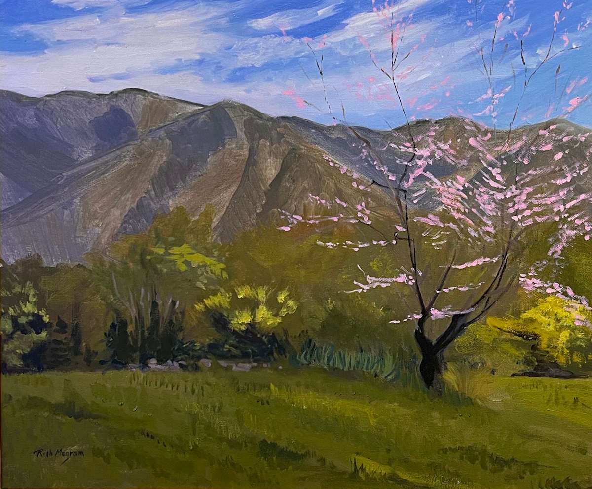 San Gabriel Spring by Richard Magram, California Art League, Image 2.