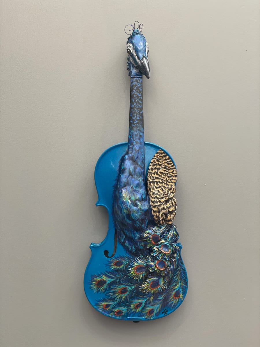 Pizzicato Peacock by Lara Eve Kempke 
