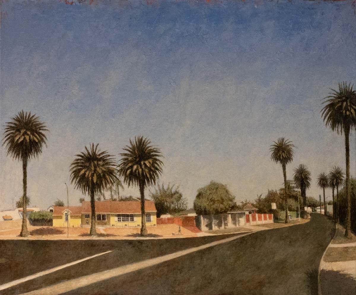 Yellow on the Oval #1/ Mar Vista by Brian Reynolds 